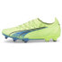 Фото #3 товара Puma Ultra Ultimate Firm GroundAg Soccer Cleats Womens Yellow Sneakers Athletic