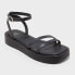 Фото #1 товара Women's Wrenley Low Platform Sandals - Wild Fable Black 6.5