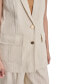 ფოტო #4 პროდუქტის Women's Weathered-Twill Sleeveless Vest