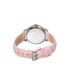 Women's Ruby Genuine Leather Band Watch 1142BRUL