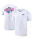 Фото #1 товара Branded Men's White Miami Hurricanes Spring 2024 Spring Break T-Shirt
