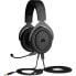 Corsair HS70 Bluetooth, Verkabelt & Kabellos, Gaming, 20 - 20000 Hz, 352 g, Kopfhörer, Schwarz