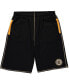 Фото #2 товара Men's Black Boston Bruins Big and Tall French Terry Shorts