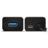 Фото #6 товара AXAGON HUE-S2B USB-A-Hub, 4x USB 3.0, externe Stromversorgung - 30 cm