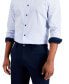 Фото #2 товара Men's Dot Stripe Shirt, Created for Macy's