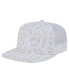 Фото #1 товара Men's White Los Angeles Angels Logo Dunes A-Frame Trucker 9FIFTY Snapback Hat