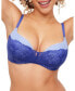 ფოტო #2 პროდუქტის Women's Cyla Push Up Plunge Bra