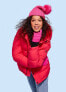 Фото #3 товара Women's Hooded Thumbhole-Cuff Puffer Coat
