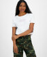 ფოტო #1 პროდუქტის Juniors' Passenger Princess Ribbed Baby Tee