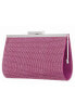 Фото #2 товара Women's Crystal Frame Clutch