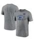 Фото #4 товара Men's Heathered Charcoal New York Giants Property Of Legend Performance T-shirt