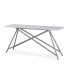 Фото #1 товара Coral Carrara Marble Console Table