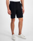 Фото #1 товара Men's Alfatech Regular-Fit Pintucked 10" Suit Shorts, Created for Macy's