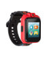 ფოტო #4 პროდუქტის Kid's Black Sports Print Tpu Strap Smart Watch with Headphones Set 41mm