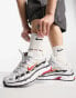 Nike P-6000 trainers in white and silver