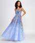Фото #4 товара Juniors' Sequin Embellished Sleeveless Gown, Created for Macy's