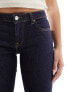 ONLY Alicia regular rise straight jeans in indigo blue