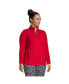 Фото #3 товара Plus Size Fleece Full Zip Jacket