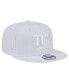 Фото #2 товара Men's New York Giants Main White on White 9Fifty Snapback Hat
