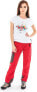 Milo Spodnie damskie Vino Lady tomato red/grey r. L