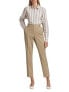 Фото #1 товара Lafayette 148 New York Clinton Ankle Pants in Taupe Size 14