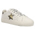 Фото #2 товара Vintage Havana Gadol Perforated Lace Up Womens Off White Sneakers Casual Shoes