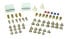 InLine Screw Set with Jumpers - Adhesive Clips - Spacers - Cable Clips - 63 pcs. - фото #1