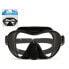 Diving Mask Black Silicone Adults