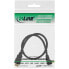 Фото #1 товара InLine High Speed HDMI Cable with Ethernet - angled - 0.3m