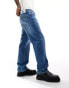 Фото #5 товара Calvin Klein Jeans 90s straight jeans in light wash