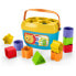 Фото #1 товара Развивающая игрушка Fisher-Price Куб с блоками для малышей