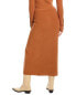 Nicholas June Midi Skirt Women's Brown Xs