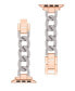 Фото #2 товара Women's Plastic Chain Link Bracelet Compatible with 38/40/41mm Apple Watch