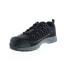 Фото #4 товара Skechers Work Malad Composite Toe 77535 Mens Black Athletic Work Shoes 9.5