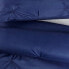 Фото #3 товара 3pc King Simply Clean Pleated Comforter Set Navy - Serta