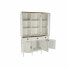 Display Stand DKD Home Decor White Brown Crystal Paolownia wood (138 x 45 x 199 cm)