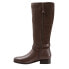 Trotters Kirby Wide Calf T1969-293 Womens Brown Extra Wide Knee High Boots 6.5