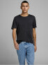 JJEORGANIC BASIC TEE men´s t-shirt 12156101 Black SLIM