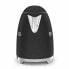 Kettle Smeg KLF03BLMEU Black Stainless steel 2400 W Chrome