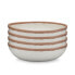 Фото #1 товара Potter Terracotta 6.5" Melaboo Melamine 4-Pc. Cereal Bowl Set