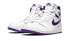 Фото #5 товара Кроссовки Nike Air Jordan 1 Retro High Court Purple (Белый)