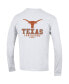 Men's White Texas Longhorns Team Stack Long Sleeve T-shirt