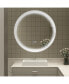Фото #3 товара 24 Inch Switch-Held Memory LED Mirror, Wall-Mounted Vanity Mirrors, Bathroom Anti-Fog Mirror