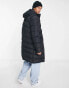 Threadbare Tall ultimate 4 in 1 combination puffer jacket in black