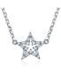 ფოტო #1 პროდუქტის Crystal Star Pendant Necklace