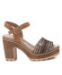 ფოტო #2 პროდუქტის Women's Heeled Platform Sandals By