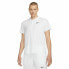 Men’s Short Sleeve Polo Shirt Nike Court Dri-Fit Advantage White