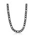 ფოტო #1 პროდუქტის Stainless Steel 8mm Textured Figaro Chain Necklace