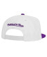 Men's White/Purple TCU Horned Frogs 2-Tone 2.0 Snapback Hat Белый Фиолетовый - фото #2