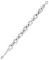 Silver-Tone Chain Link Bracelet, 7" + 1" extender, Created for Macy's